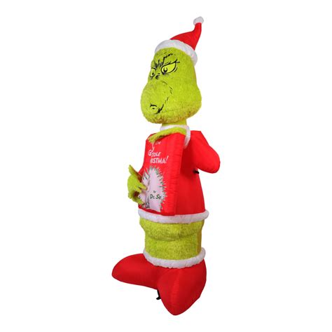 Inflable Grinch Gigante Navide O M The Home Depot M Xico