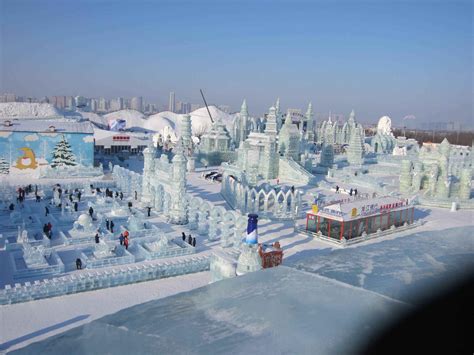 冬季旅游胜地哈尔滨冰雪大世界 哈尔滨 冰雪大世界 旅游胜地 新浪新闻