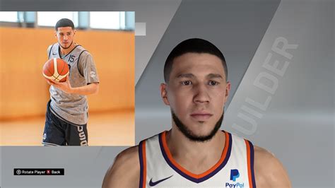 Devin Booker Cyberface Hair Update And Body Model By Kspecialist For