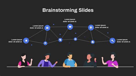 Brainstorm Slide Template Slidebazaar