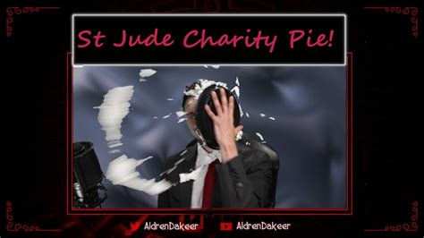 St Jude Play Live Charity Pie To The Face Youtube