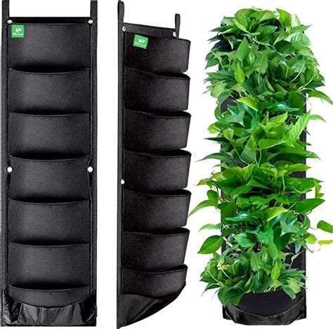 Amazon Meiwo Pack Hanging Planter For Outdoor Plants Pocket