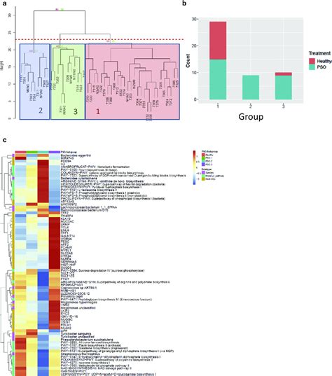 PSO Subgroups Identified By A Differential Abundance Of Microbial Gene