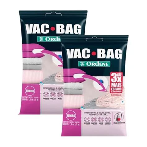 Combo X Bolsas Al Vac O Vac Bag Jumbo X De Ordene