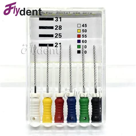 Dental K Files Endodontic Files Stainless Steel Optional Sizes