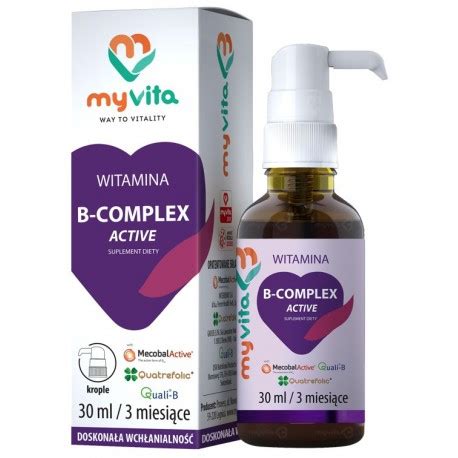 Myvita Witamina B Complex Krople Ml