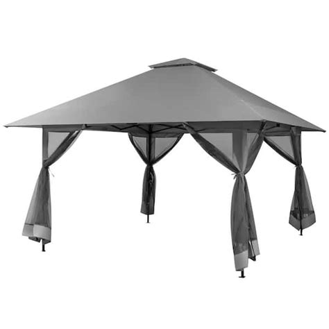 Gymax Outdoor Patio 13 Ft X 13 Ft Pop Up Canopy Tent UV50 Adjust Sun