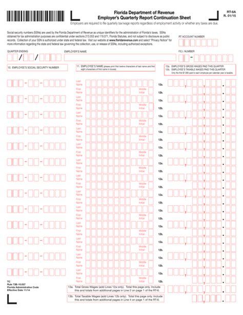 Form Rt 6a Fill Out Sign Online And Download Printable Pdf Florida Templateroller