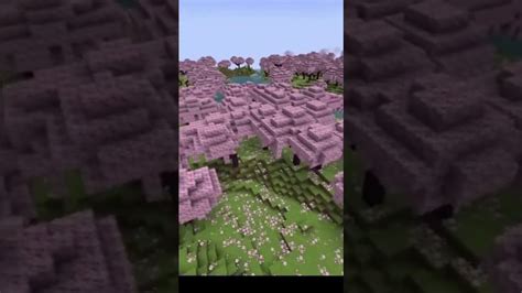 【マイクラ】マインクラフト120アップデートで追加される桜のバイオーム！！！【タンクマゲームズ】shorts マイクラ