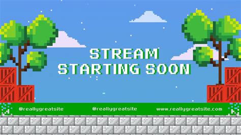 Stream Starting Soon Retro