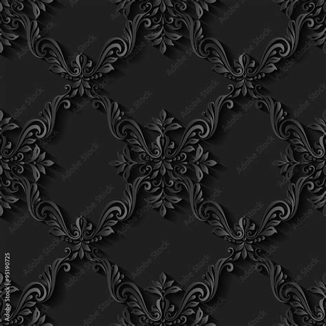 Vintage pattern background Stock Vector | Adobe Stock