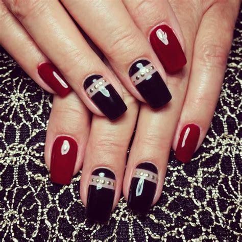 60 Stunning Red And Black Nail Designs Youll Love To Try