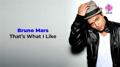 Bruno Mars Thats What I Like Lirik Terjemahan YouTube