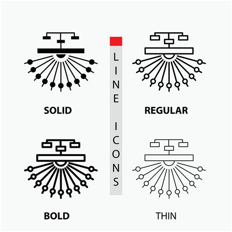 optimization. site. site. structure. Web Icon in Thin. Regular. Bold ...