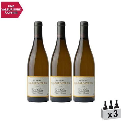 Vir Cless Tradition Blanc Lot De X Cl Domaine Gondard