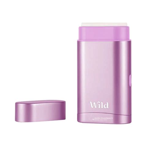 Wild Natural Deodorant Starter Pack Purple Case With Coconut And Vanilla