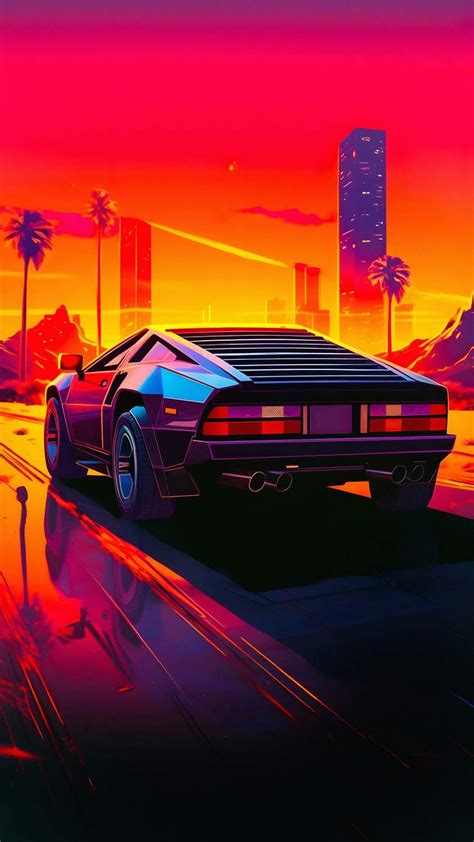 Synthwave Car Wallpapers - Top Free Synthwave Car Backgrounds ...