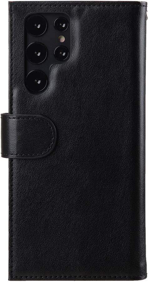 Melkco Walletcase Samsung Galaxy S22 Ultra Blac NetOnNet