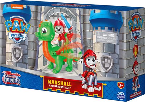 Buy Paw Patrol Rescue Knights Marshall And Dragon Jade Action Figures