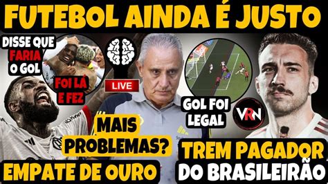 DE NOVO FLAMENGO É PREJUDICADO EMPATE SABOR DE CRIA DO NINHO