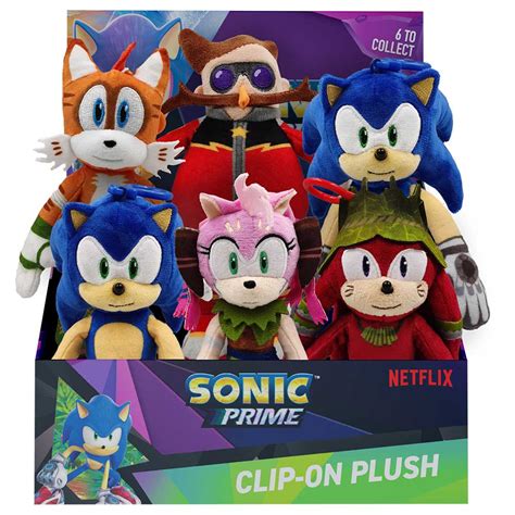 Sonic The Hedgehog Blind Bag Figural Clip Pc L M On Queen West