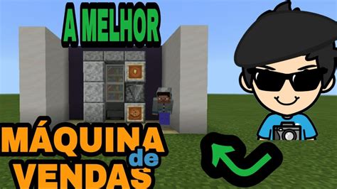 Minecraft A Melhor M Quina De Vendas Funcional Usando Redstone De