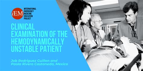 Clinical examination of the hemodynamically unstable patient ...