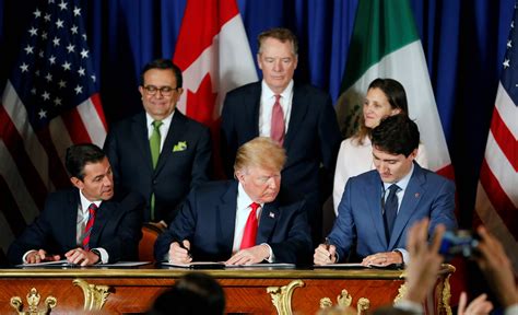 Highlights From New NAFTA Signing Ceremony CBC Ca