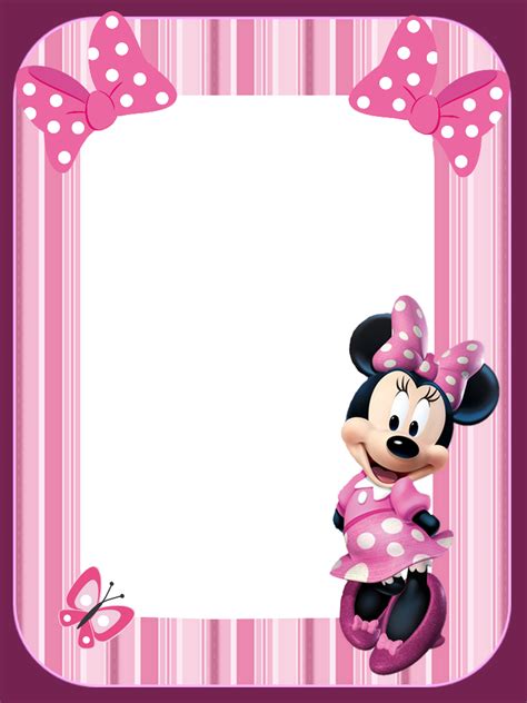 Minnie Mouse Frame Png