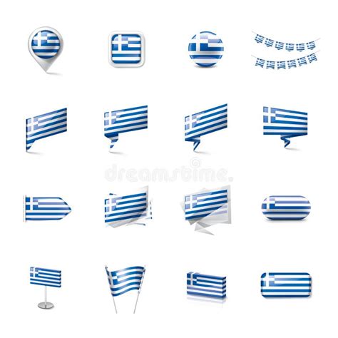 Greece Flag Vector Illustration Stock Vector Illustration Of Grunge