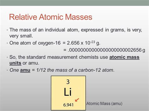 33 Counting Atoms How Do I Count And Calculate The Mass Of Atoms