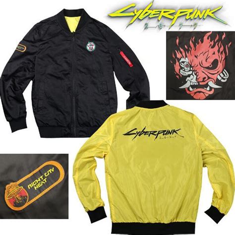 Cyberpunk 2077 Keanu Reeves Samurai Bomber Jacket | Wish