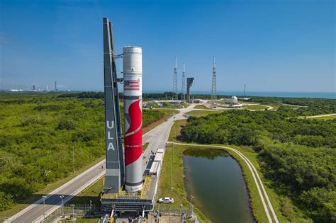 First Vulcan rocket rolls back to hangar for ‘adjustments’ prior to ...