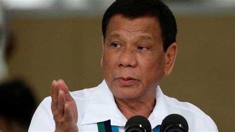 Philippines President Rodrigo Duterte Says He Sexually Assaulted A