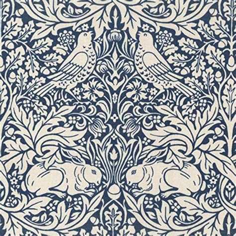 William Morris Brer Rabbit In Navy Standen Collection From Etsy