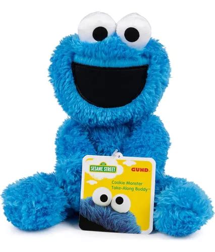 Peluche Muñeco Monstruo Come Galletas Plaza Sésamo 33 Cm Envío gratis