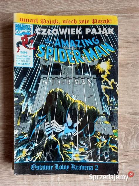 Kolekcjonerskie Komiksy Z Lat Tych Spider Man Koszalin Sprzedajemy Pl