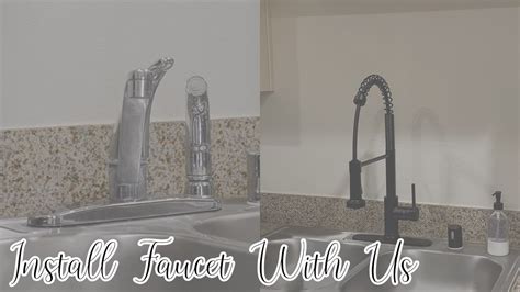 Install Glacier Bay Kitchen Faucet Everyday With Us 2023 Youtube