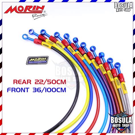 Universal Ataka Brake Hose Front Cm Rear Cm For Mio Nmax Aerox