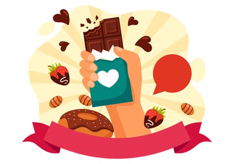 Chocolate Appreciation Illustration Food And Drink Illustrations