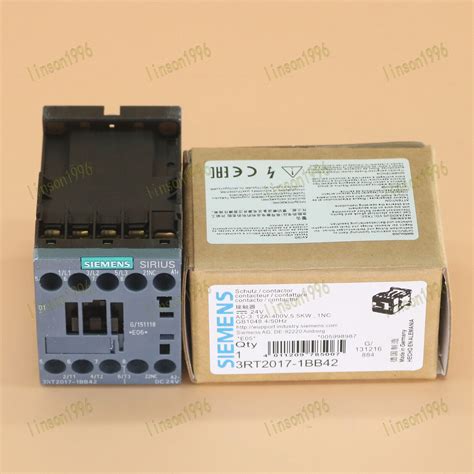 Pc New In Box Siemens Contactor Dc V Rt Bb Ebay