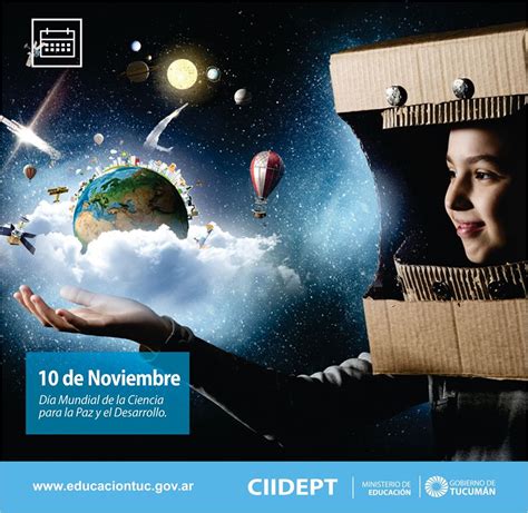 Efemérides CIIDEPT 10 de noviembre Día Mundial de la Ciencia para la