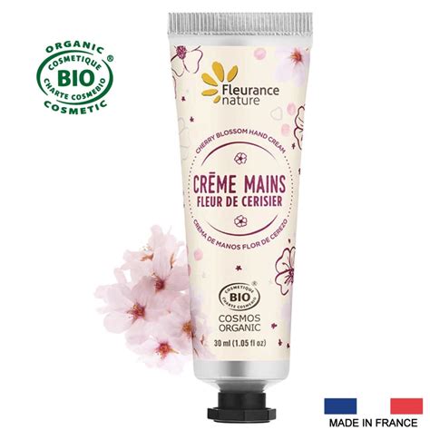 Cr Me Mains La Fleur De Cerisier Ml Fleurance Nature Maroc