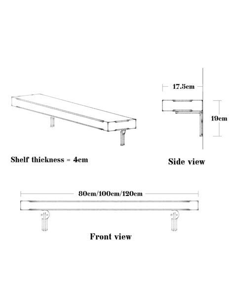 Large Radiator Shelf 120cm — Mark Lewis Interior Design