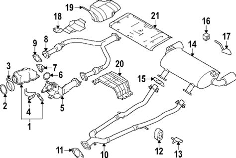 2023 2024 Nissan Z Exhaust Muffler 20100 6hz0d Oem Parts Online