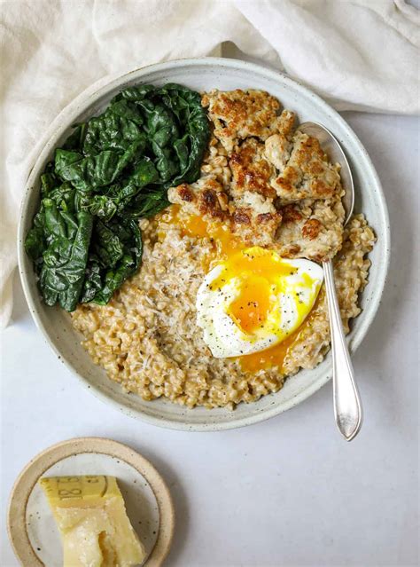 Savory Farro Breakfast Porridge - Craving California