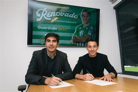 Andr S Guardado Renueva Con El Betis Por Un A O