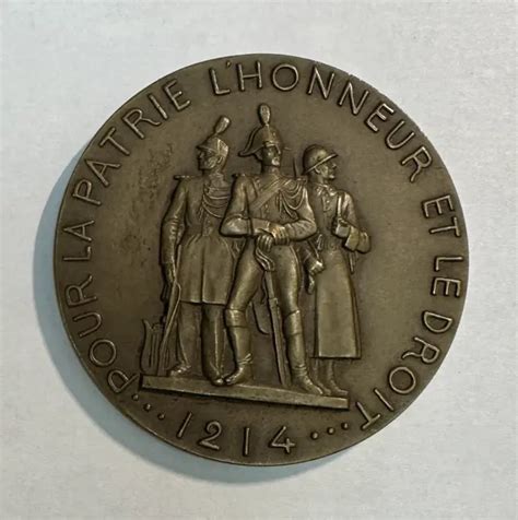 MEDAILLE EN BRONZE Gendarmerie Nationale De France 1946 EUR 30 00