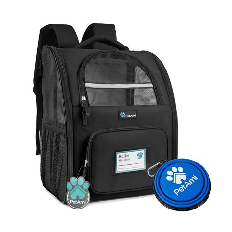 Petami Deluxe Pet Carrier Backpack For Small Cats And Dogs Puppies