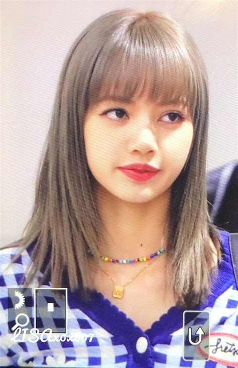 Lisa Airport Photos At Incheon Back From Bangkok On April 11 2019